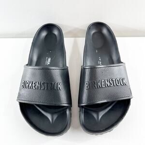 Birkenstock Barbados EVA Waterproof Pool Slide Sandals Black 10.5
